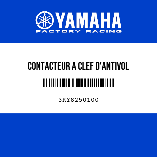 CONTACTEUR A CLEF D'ANTIVOL