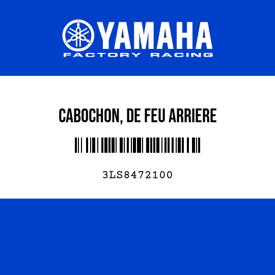 CABOCHON, DE FEU ARRIERE