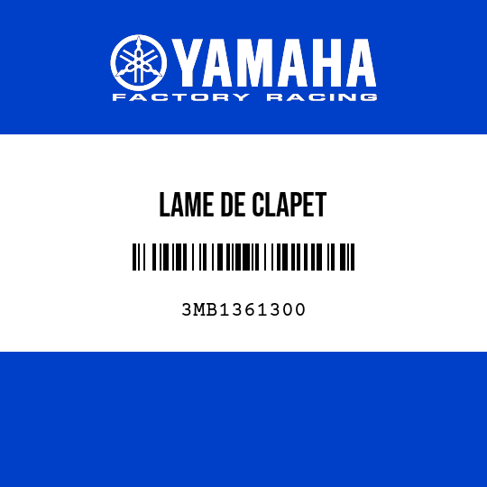 LAME DE CLAPET