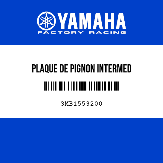PLAQUE DE PIGNON INTERMED