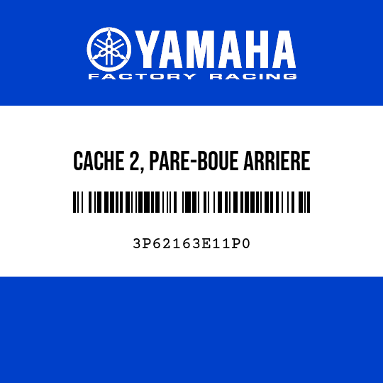 CACHE 2, PARE-BOUE ARRIERE