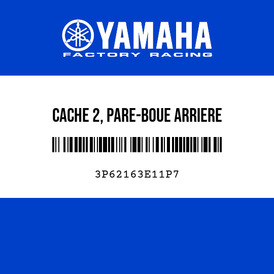 CACHE 2, PARE-BOUE ARRIERE