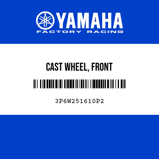 CAST WHEEL, FRONT