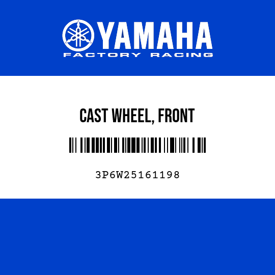 CAST WHEEL, FRONT
