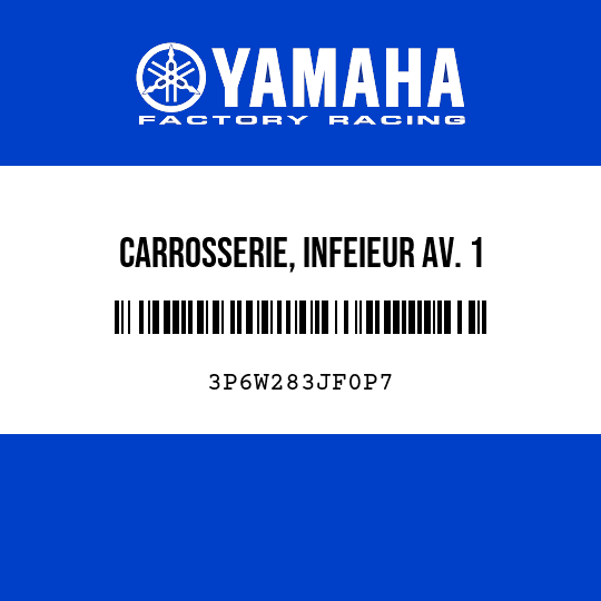 CARROSSERIE, INFEIEUR AV. 1