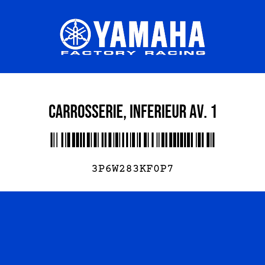CARROSSERIE, INFERIEUR AV. 1