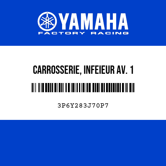 CARROSSERIE, INFEIEUR AV. 1