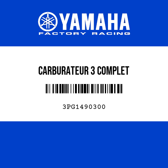 CARBURATEUR 3 COMPLET