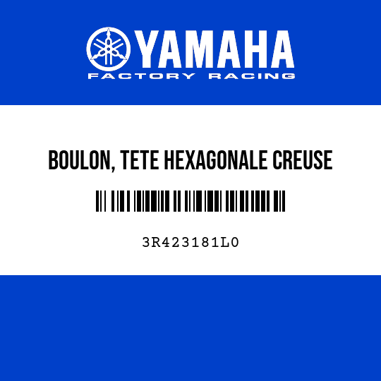 BOULON, TETE HEXAGONALE CREUSE