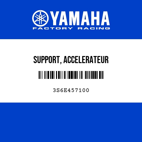 SUPPORT, ACCELERATEUR