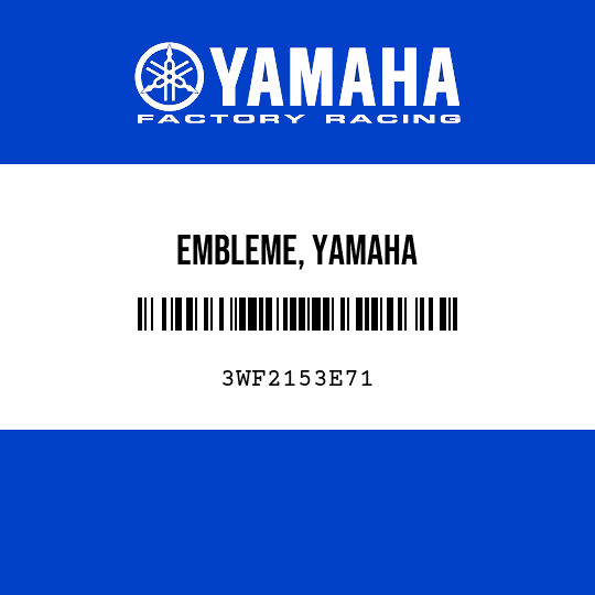EMBLEME, YAMAHA