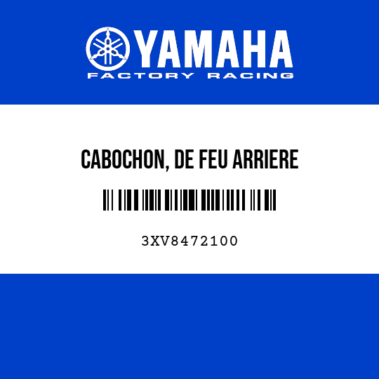 CABOCHON, DE FEU ARRIERE