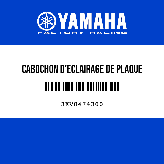 CABOCHON D'ECLAIRAGE DE PLAQUE