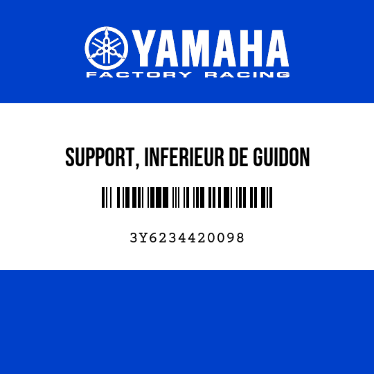 SUPPORT, INFERIEUR DE GUIDON