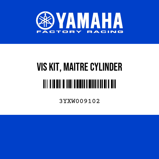 VIS KIT, MAITRE CYLINDER