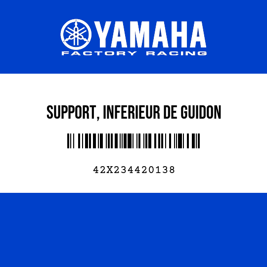 SUPPORT, INFERIEUR DE GUIDON