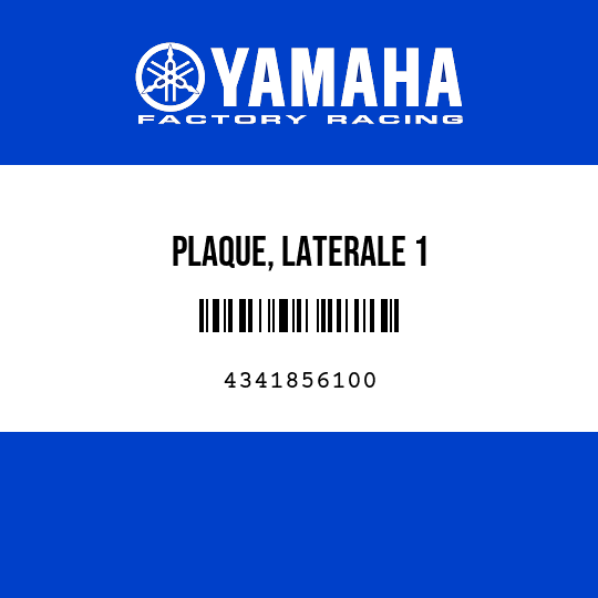 PLAQUE, LATERALE 1