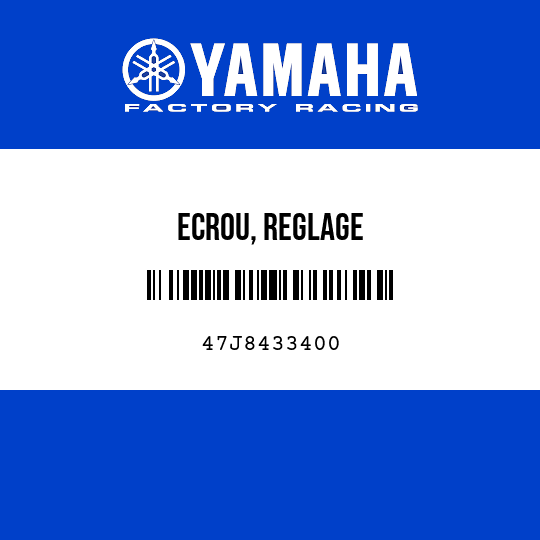 ECROU, REGLAGE