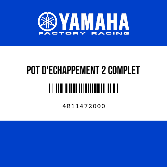POT D'ECHAPPEMENT 2 COMPLET