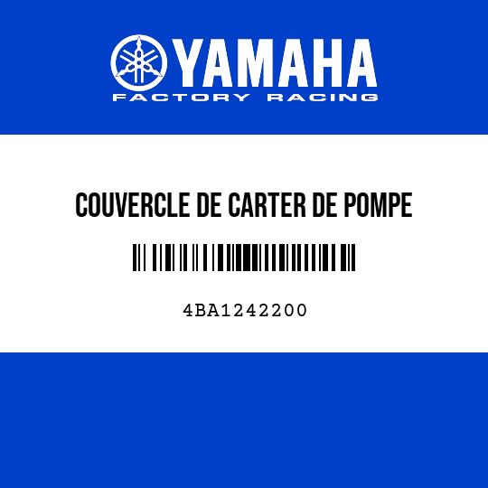 COUVERCLE DE CARTER DE POMPE