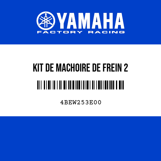 KIT DE MACHOIRE DE FREIN 2