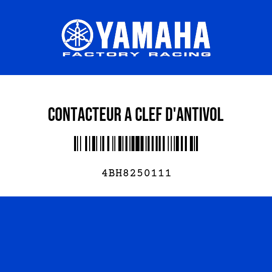 CONTACTEUR A CLEF D'ANTIVOL