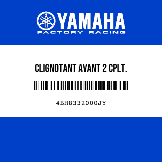 CLIGNOTANT AVANT 2 CPLT.