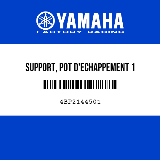 SUPPORT, POT D'ECHAPPEMENT 1