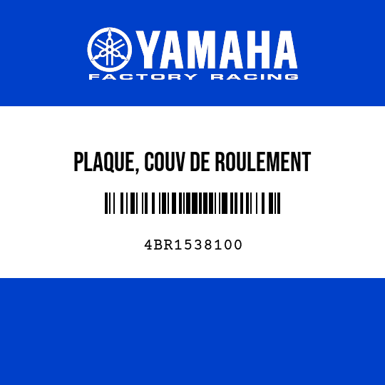 PLAQUE, COUV DE ROULEMENT