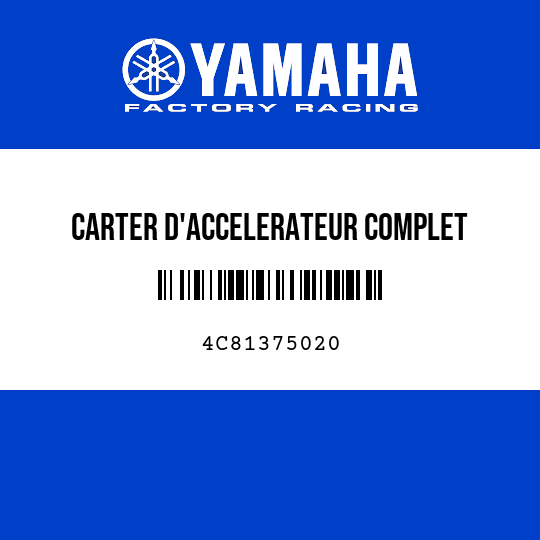CARTER D'ACCELERATEUR COMPLET