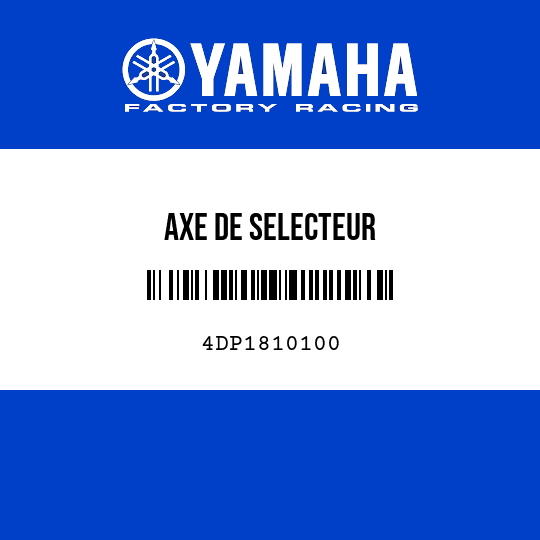 AXE DE SELECTEUR