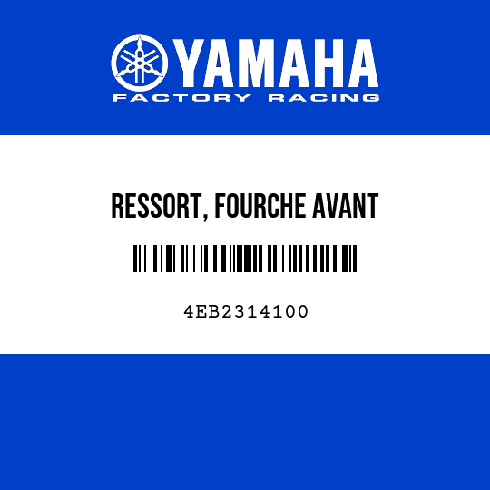 RESSORT, FOURCHE AVANT