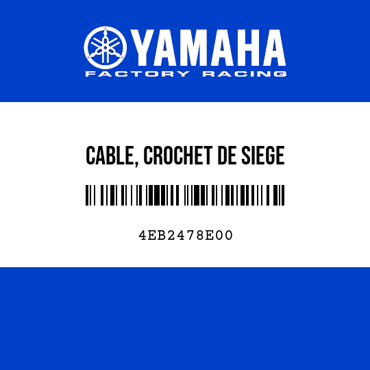 CABLE, CROCHET DE SIEGE