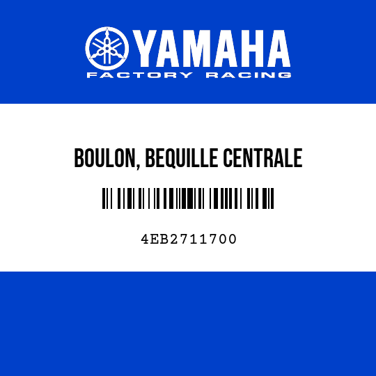 BOULON, BEQUILLE CENTRALE