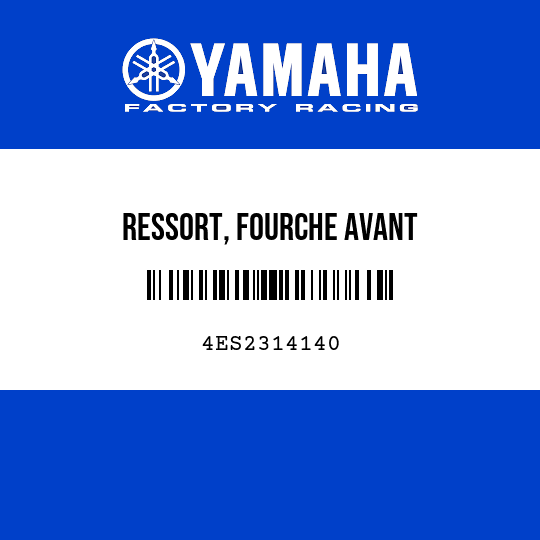 RESSORT, FOURCHE AVANT