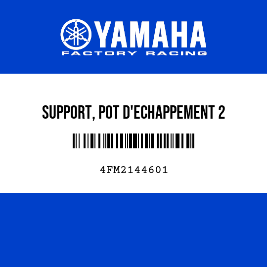 SUPPORT, POT D'ECHAPPEMENT 2