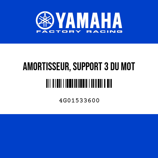 AMORTISSEUR, SUPPORT 3 DU MOT
