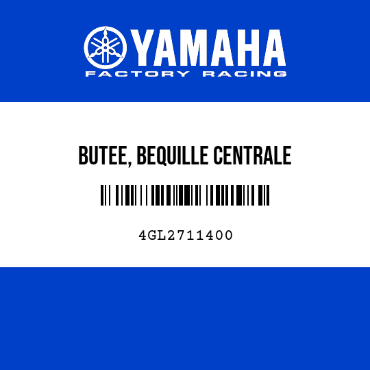 BUTEE, BEQUILLE CENTRALE