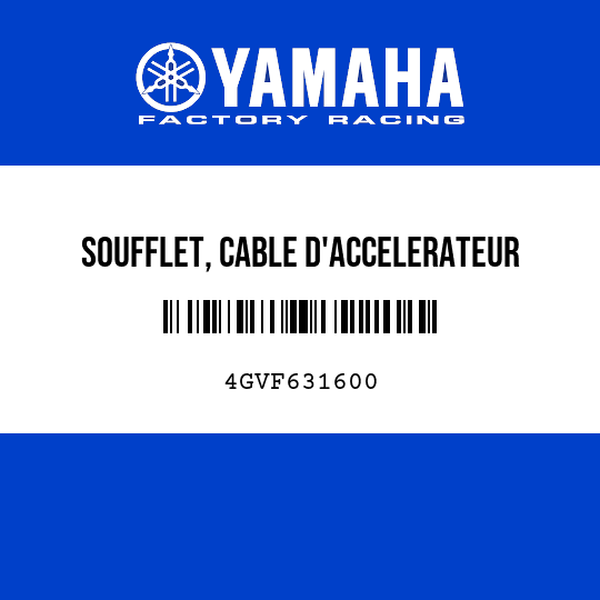SOUFFLET, CABLE D'ACCELERATEUR