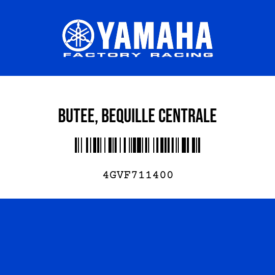 BUTEE, BEQUILLE CENTRALE