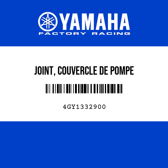 JOINT, COUVERCLE DE POMPE