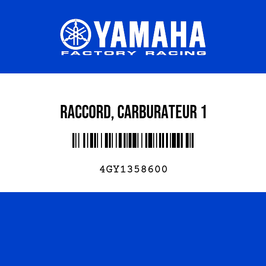 RACCORD, CARBURATEUR 1