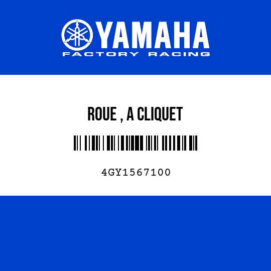 ROUE , A CLIQUET