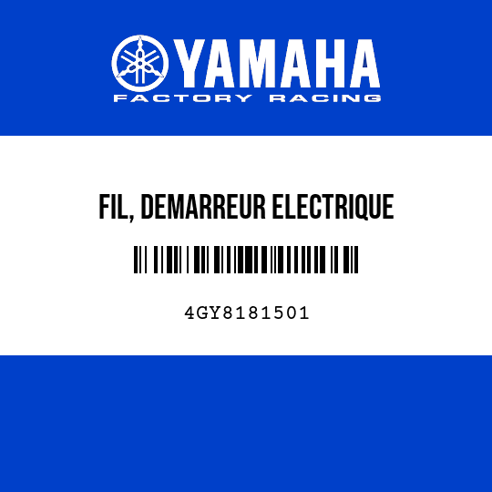 FIL, DEMARREUR ELECTRIQUE