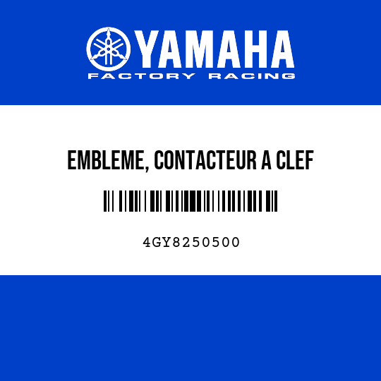 EMBLEME, CONTACTEUR A CLEF