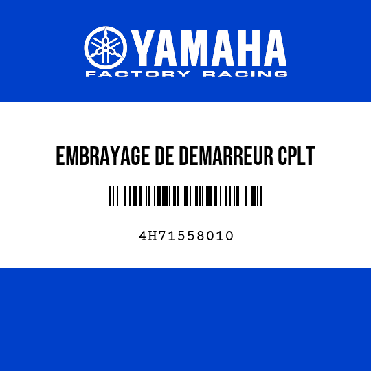 EMBRAYAGE DE DEMARREUR CPLT