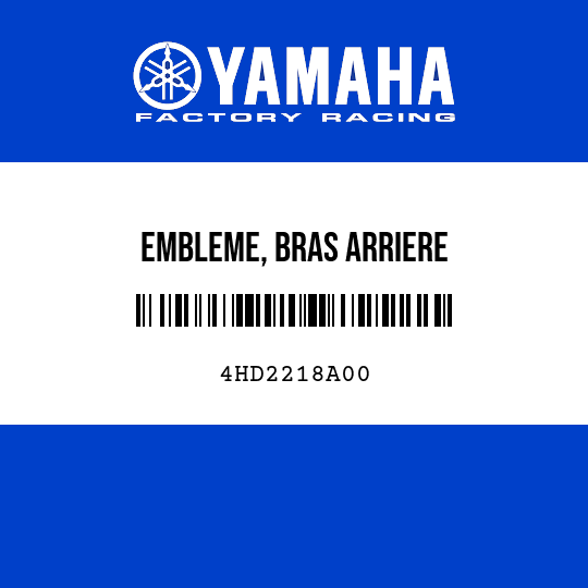 EMBLEME, BRAS ARRIERE