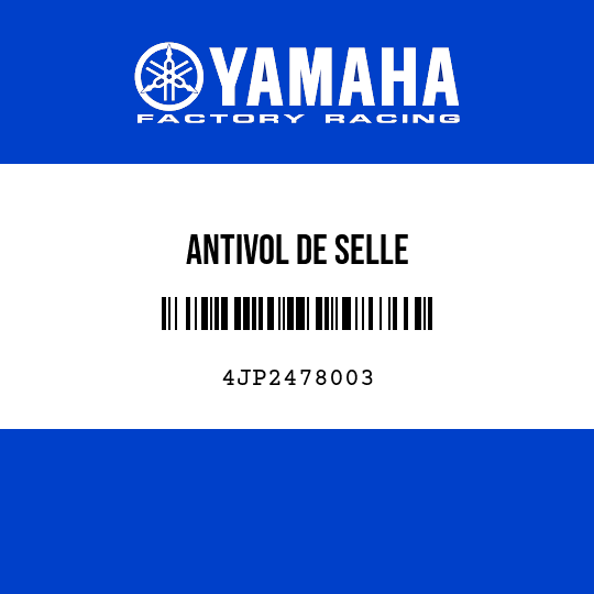 ANTIVOL DE SELLE
