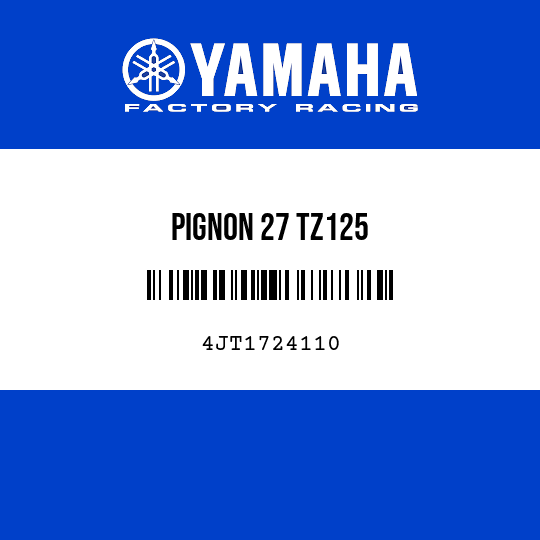 PIGNON 27 TZ125