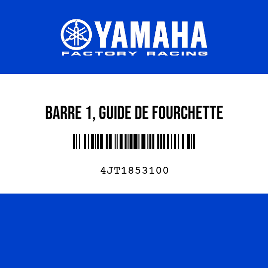 BARRE 1, GUIDE DE FOURCHETTE